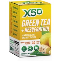 Green Tea X50 Lemon & Ginger 30 Sachets