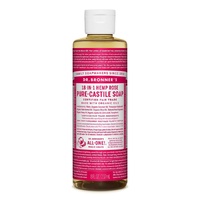 Dr Bronner's Castile Liquid Soap 237ml Rose