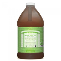 Dr Bronner's Hand & Body Pump Soap Lemongrass Lime Refill 1.89ltr