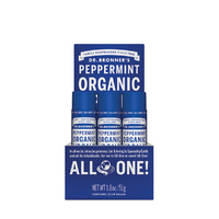 Dr Bronner's Lip Balms 4gm x 12 Peppermint