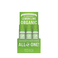 Dr Bronner's Lip Balms 4gm x 12 Lemon Lime