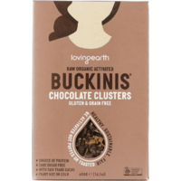 Loving Earth Buckinis Chocolate Clusters 400gm