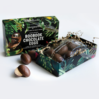 Loving Earth Boobook Chocolate Eggs 100g