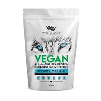 White Wolf Vegan Creamy Vanilla Protein 400g