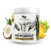 White Wolf Pineapple Coconut Pre Workout 250g