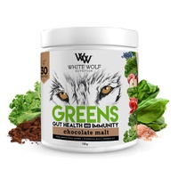 White Wolf Greens+ Gut Health & Immunity 150g - Chocolate Malt