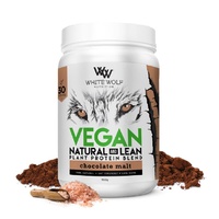 White Wolf Choc Malt Lean Vegan Protein 30 Serve