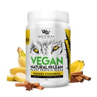 White Wolf Banana Cinna Lean Vegan Protein 30 Serve