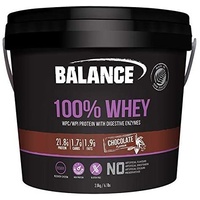 BAL 100% Whey Naturals 2.8kg Chocolate