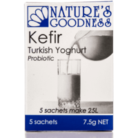 Nature's Goodness Kefir - Turkish Yoghurt 5 sachets