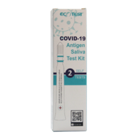 EcoTest Eco Saliva Covid Rapid Antigen Test 5 Pack