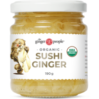 Gin-Gins - Organic Pickled Sushi Ginger 190g