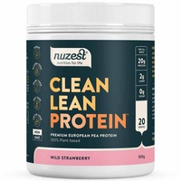 Nuzest Clean Protein Wild Strawberry 500g | Go Vita Roselands