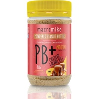 Macro Mike Powdered Peanut Butter PB+Chocolate Caramel Slice