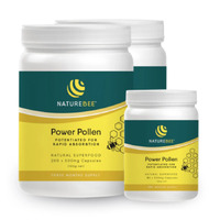Nature Bee Power Pollen Potentiated Pollen 400 Capsules 6 Months Supply + 60 Capsules 1 Month