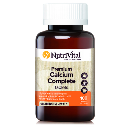 NutriVital Premium Calcium Complete 100 tabs