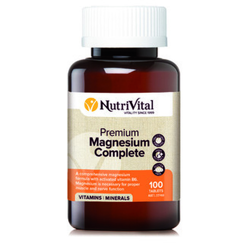 NutriVital Premium Magnesium Complete 100 tabs