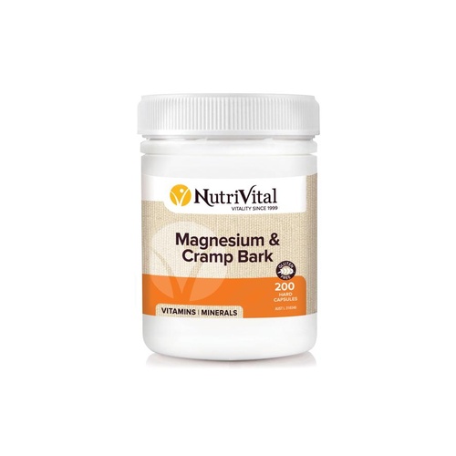 NutriVital Magnesium & Cramp Bark 200C