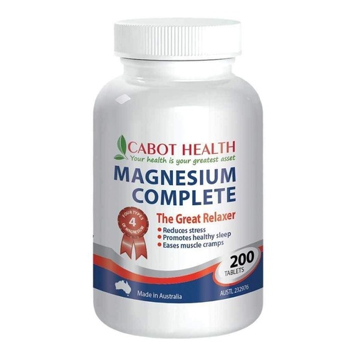 Cabot Health Magnesium Complete 200 tabs
