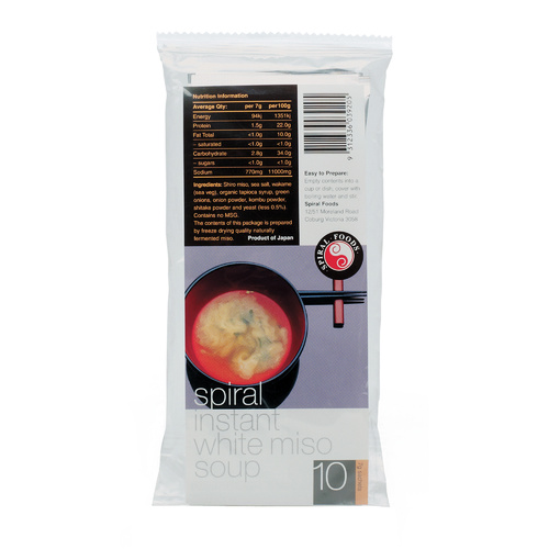 SPI Instant Miso Soup White 10s