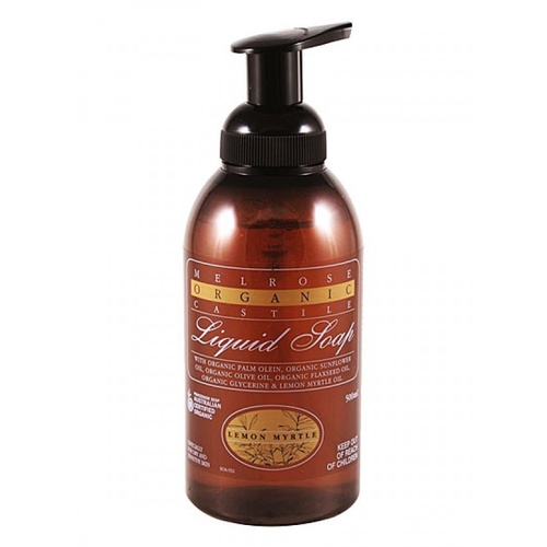 Melrose Castile Lemon Myrtle Pump 500ml