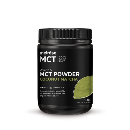 Melrose Org MCT Pwd Coconut Matcha 300g