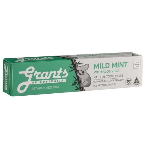 GRA Toothpaste Mild Mint with Aloe Vera 110gm
