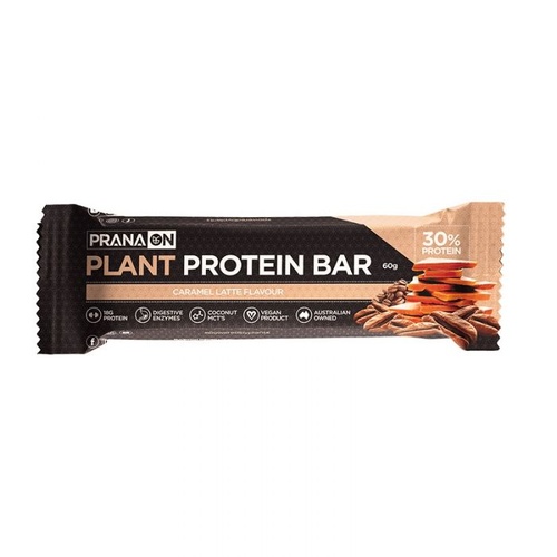 Prana Plant Protein Bar Caramel Latte 60g x 12