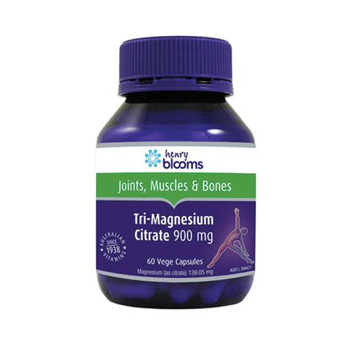 Blooms Tri-Magnesium Citrate 900 60 caps