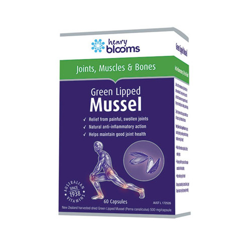 Blooms NZ Green Lipped Mussel 60 caps