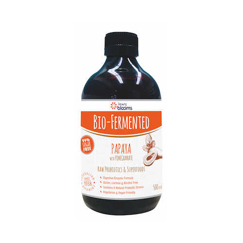 Blooms Bio Fermented Papaya Fruit with Pomegranate 500ml