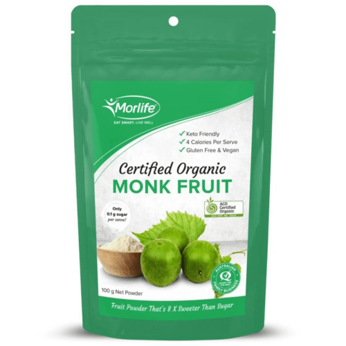 Morlife 100% Monk Fruit Pwd 100g