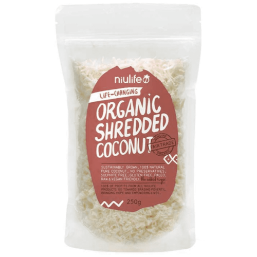 NIU Coconut Shredded 250gm
