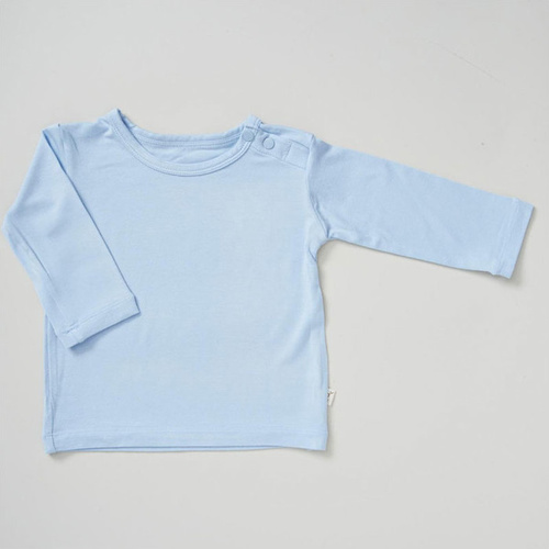 Boody Baby Long Sleeve Top Sky 3-6