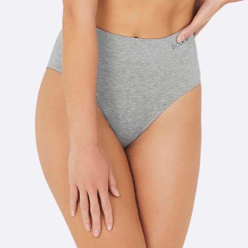Boody Full Briefs Light Grey Marl M