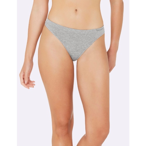 Boody G-String Light Grey Marl M