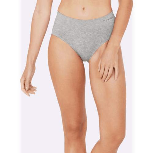Boody Midi Brief Light Grey Marl M