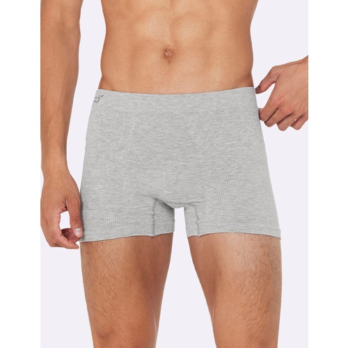 Boody Men's Original Boxers Light Grey Marl M