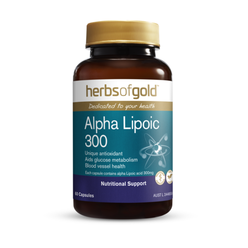 Herbs of Gold - Alpha Lipoic 300 60 Capsules