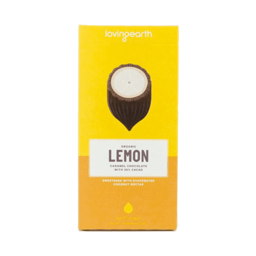 Loving Earth Chocolate Lemon Caramel 80gm