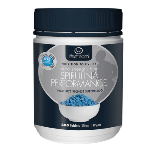 LIF Blue Spirulina Extra Strength Performance 500T