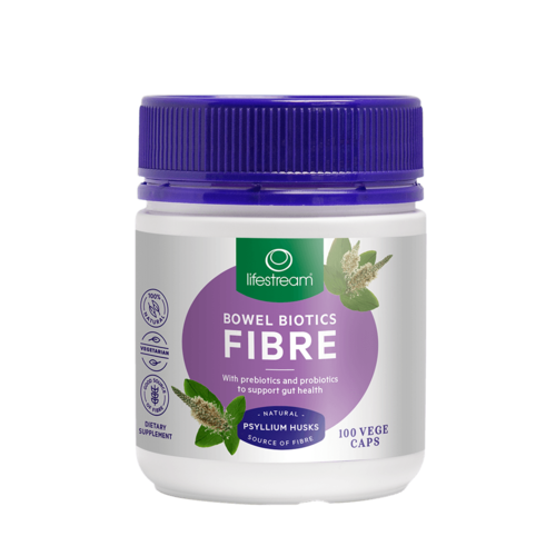 LIF Bowel Biotics Fibre+ Capsules 100C