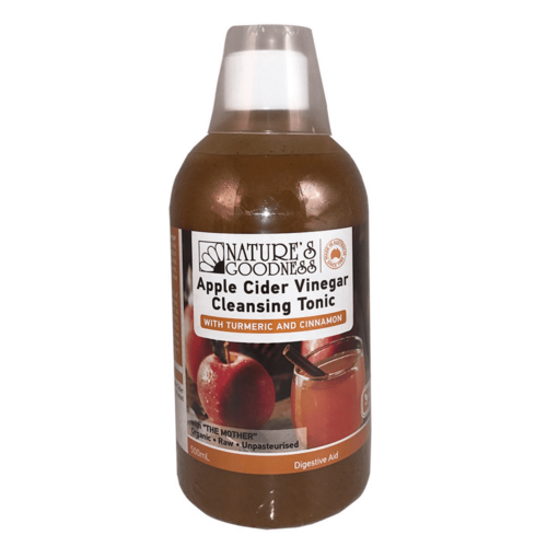 Nature's Goodness Apple Cider Vinegar Cleansing Tonic 500ml