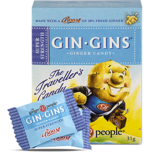 Gin-Gins - Ginger Candy: Super Strength 31g