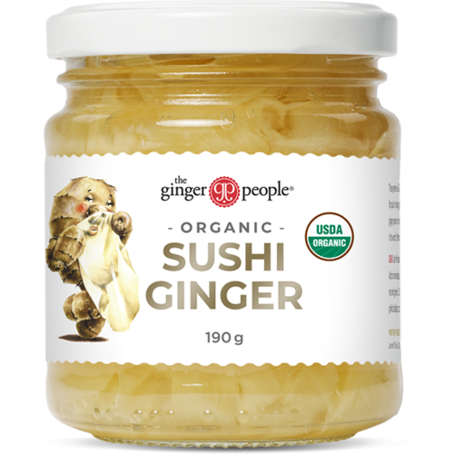 Gin-Gins - Organic Pickled Sushi Ginger 190g